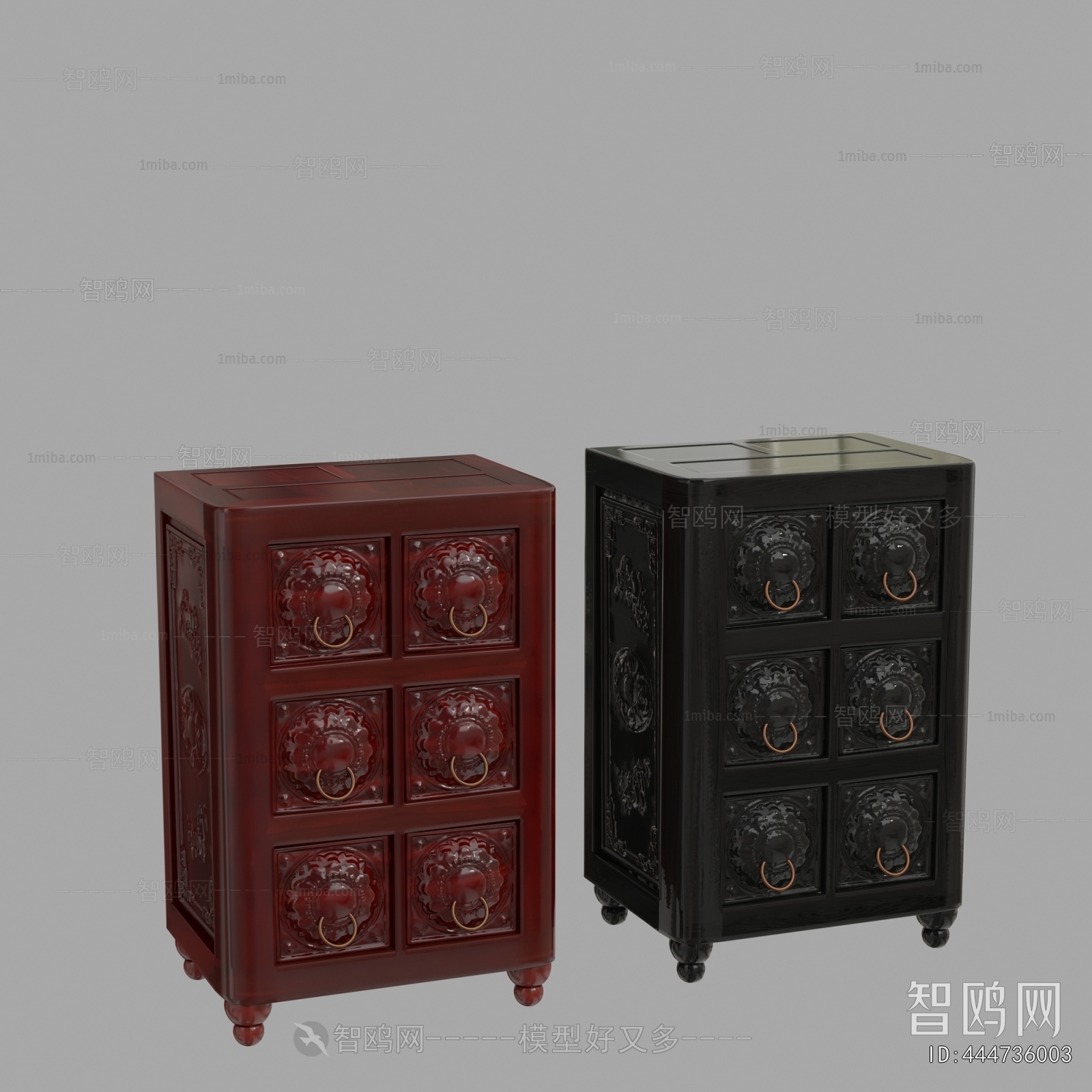 Chinese Style Decorative Cabinet