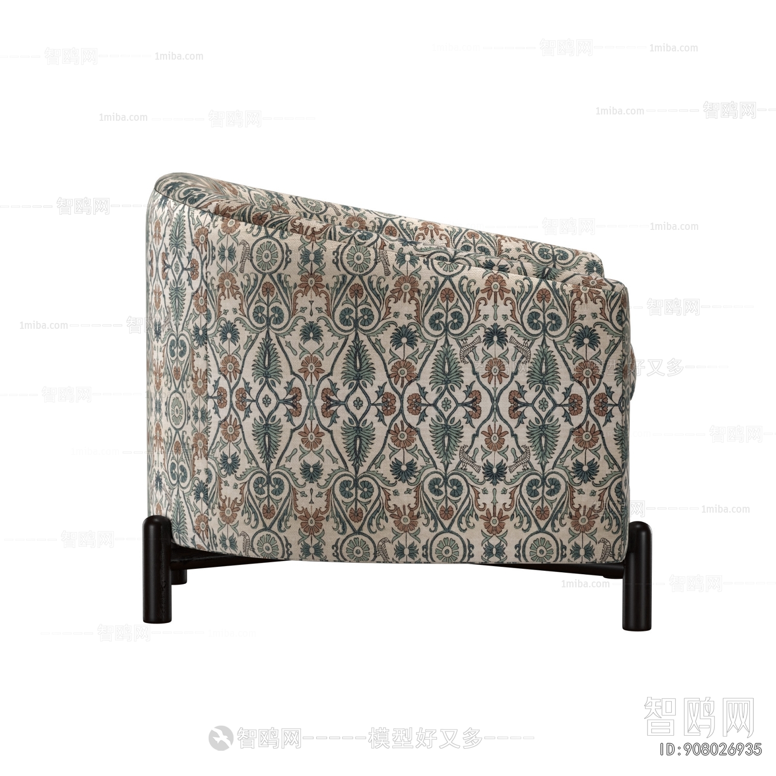 French Style Single Sofa