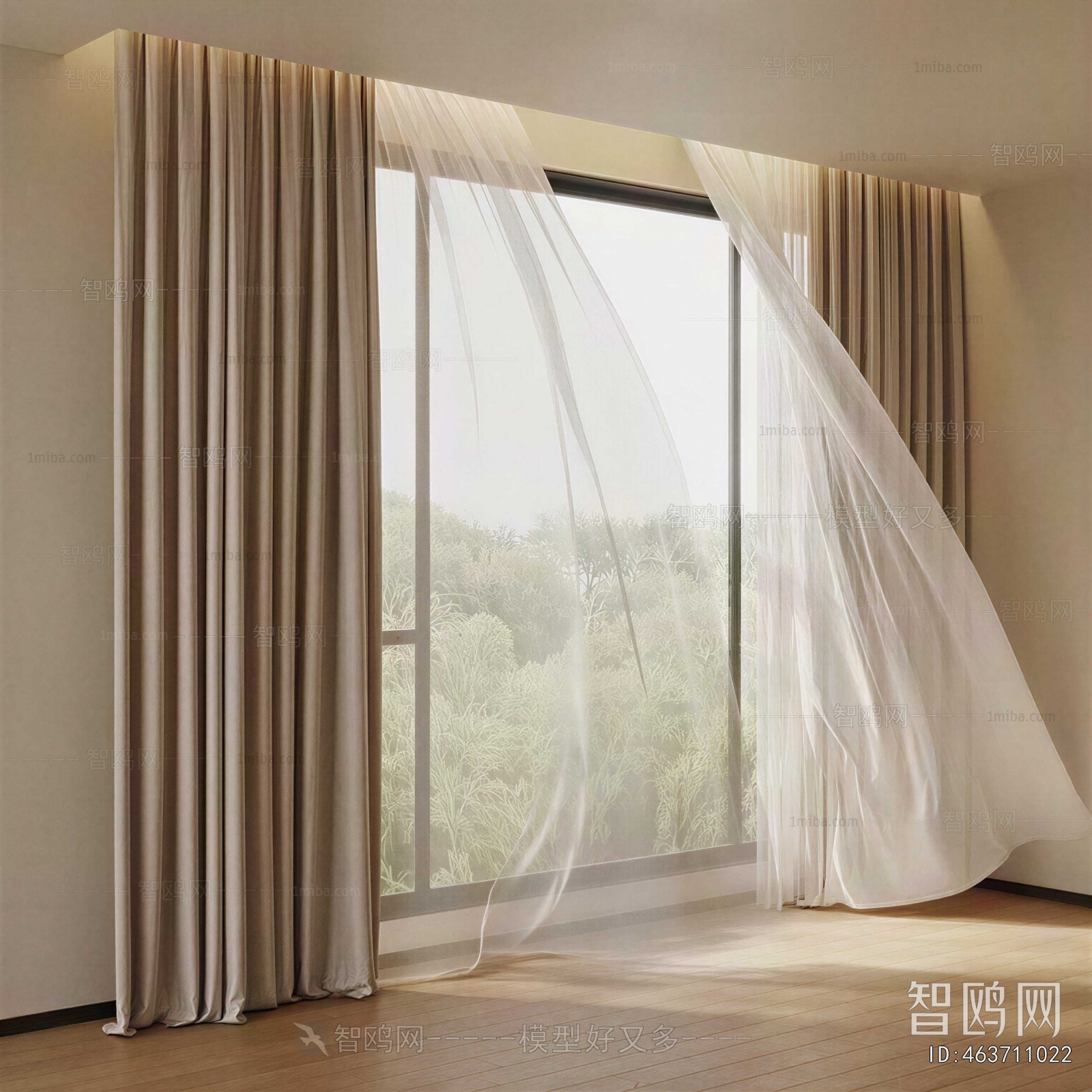 Modern The Curtain