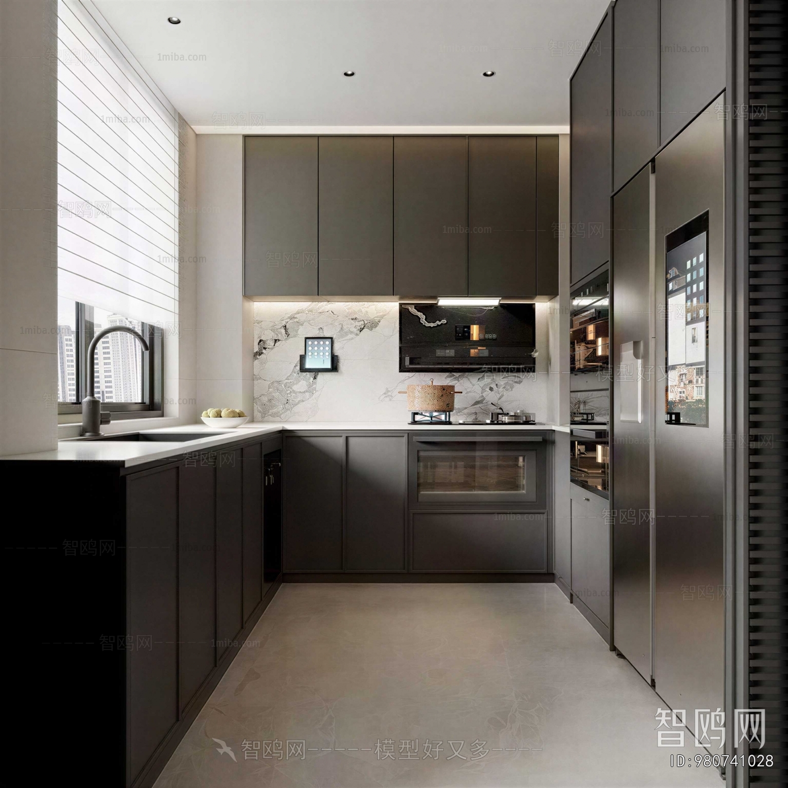 Modern The Kitchen