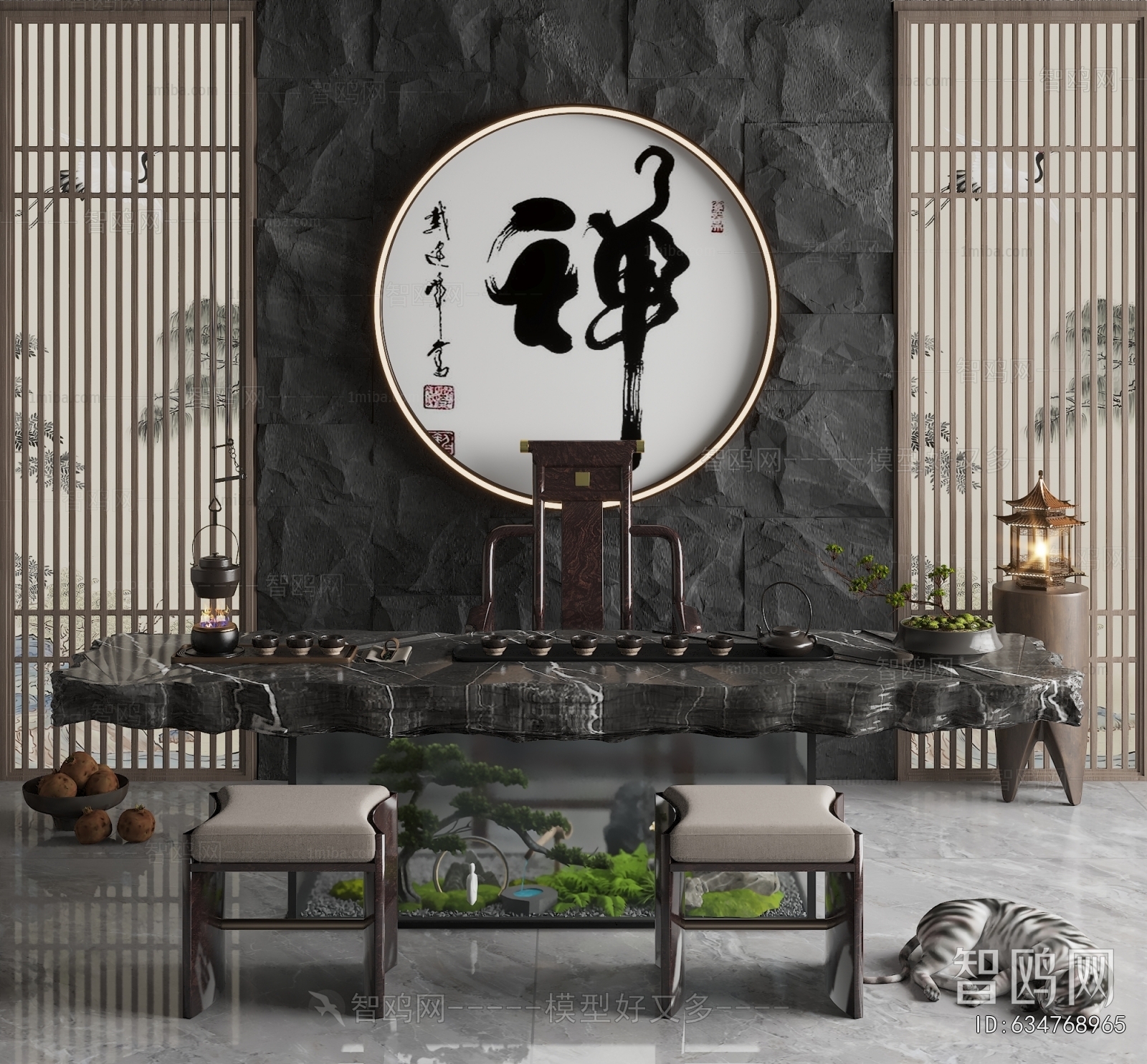 New Chinese Style Tea House
