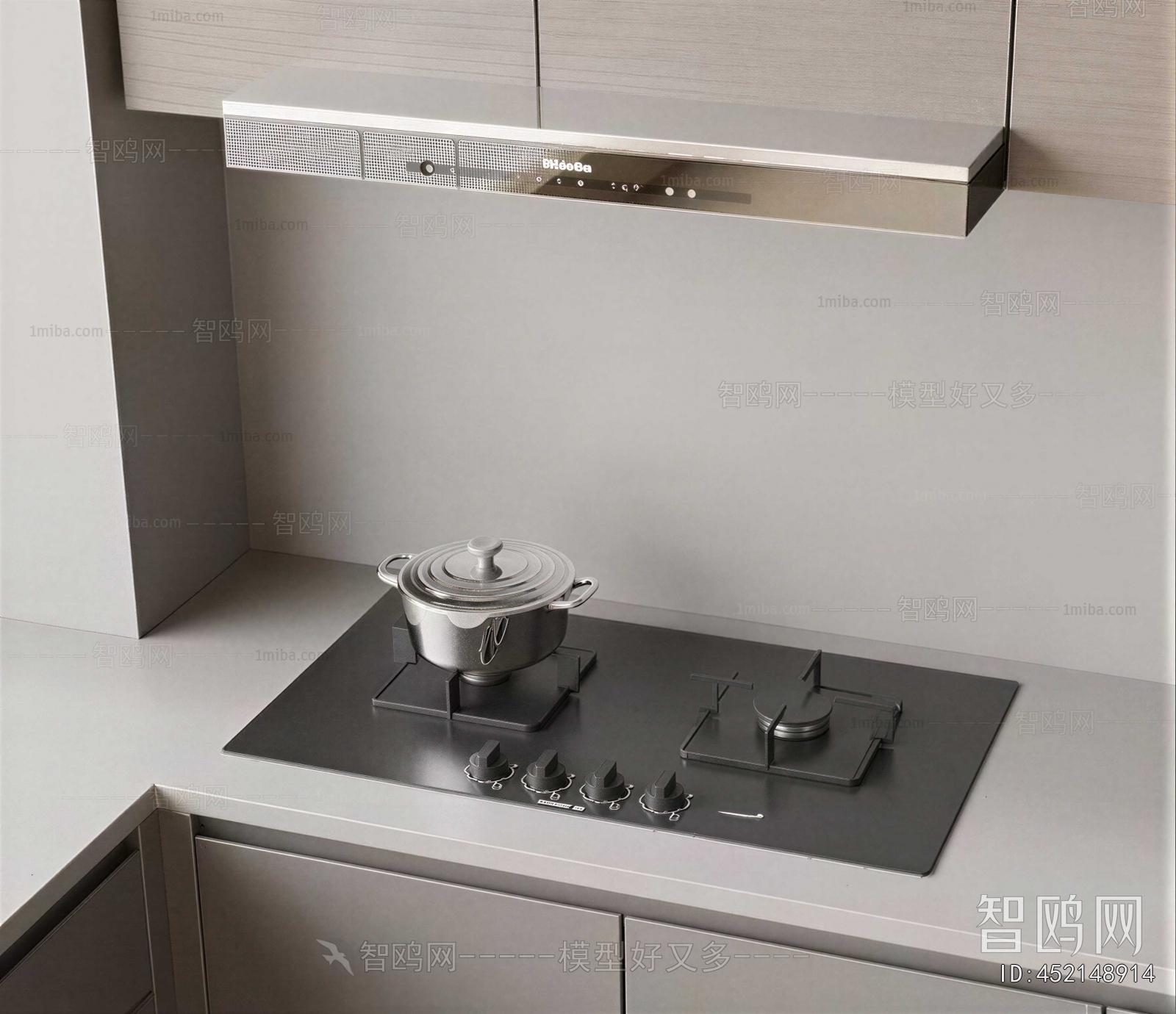 Modern Kitchen Electric Gas Range