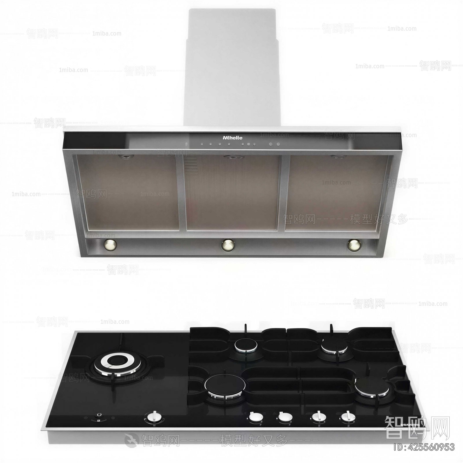 Modern Kitchen Electric Gas Range