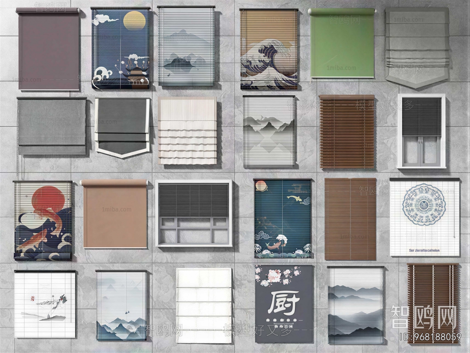 New Chinese Style Venetian Blinds