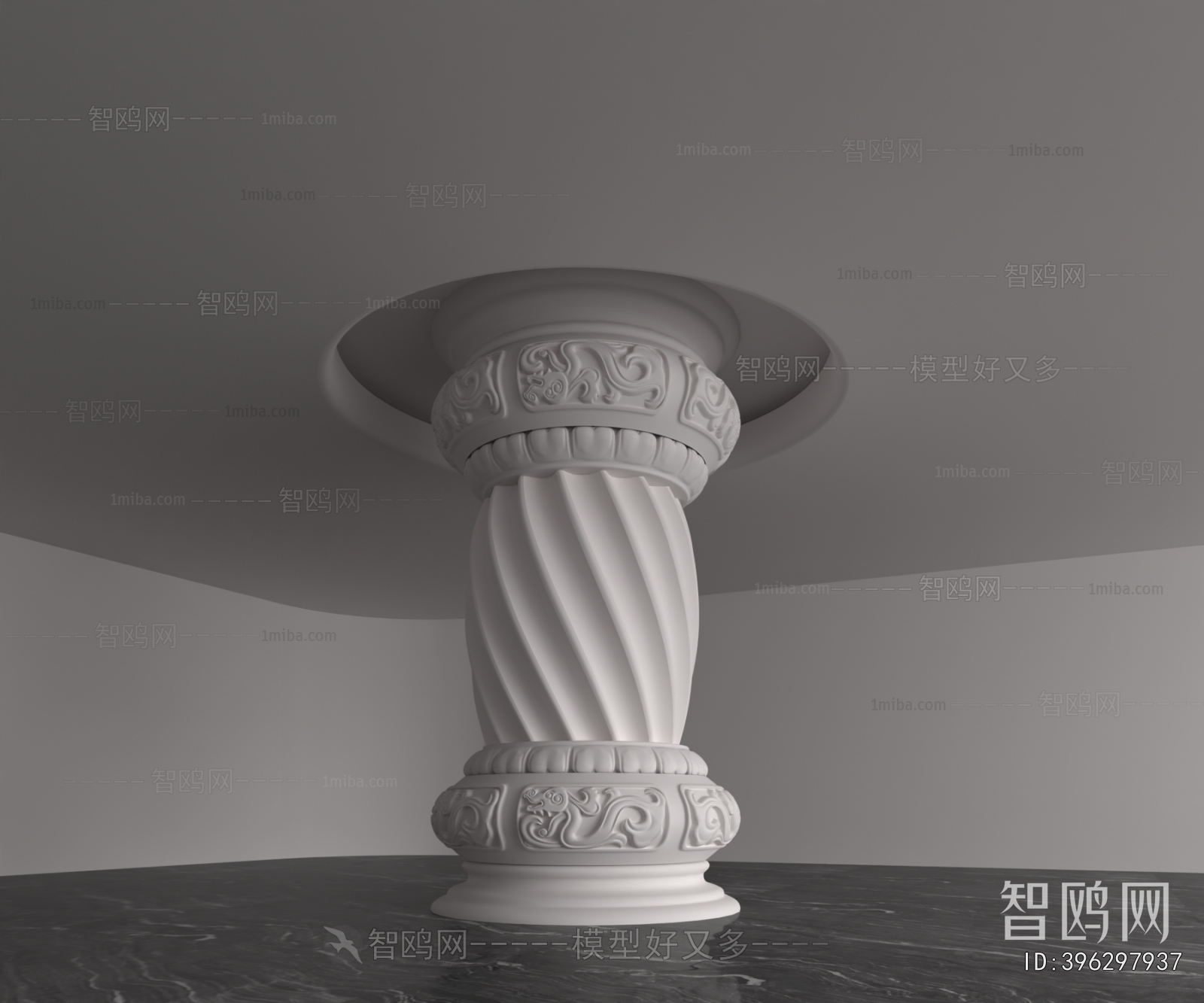 New Chinese Style Column