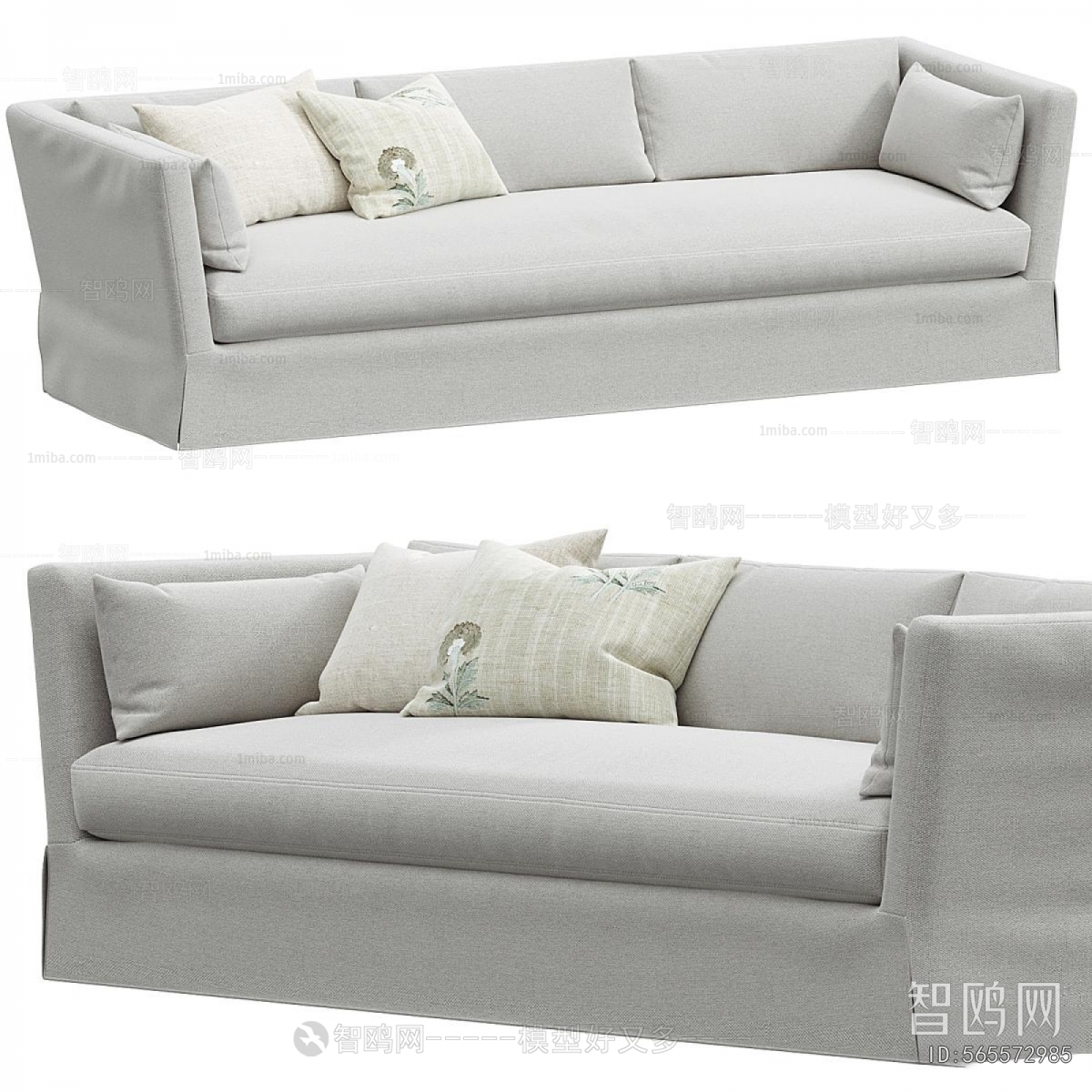 Modern Three-seat Sofa