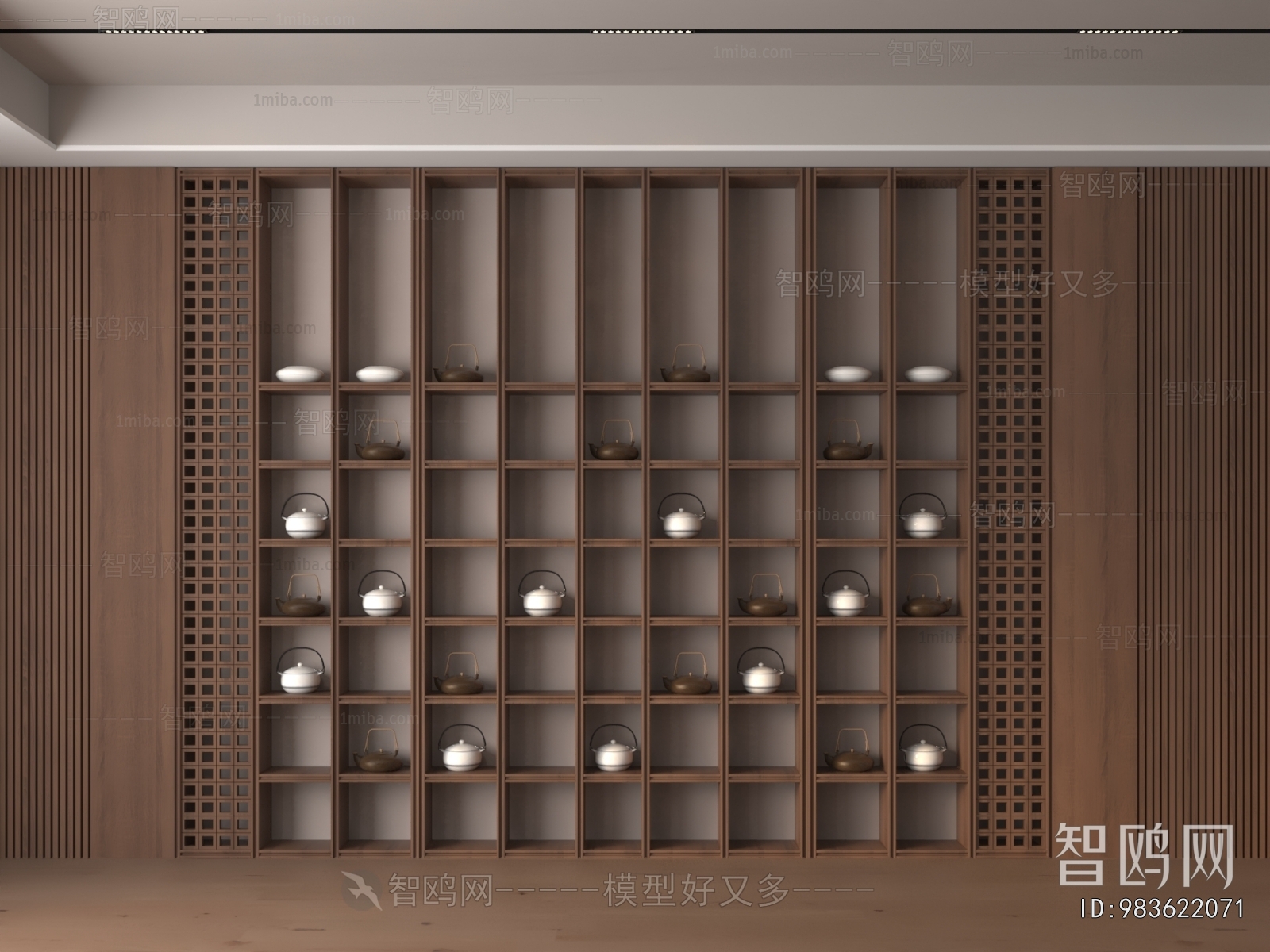 New Chinese Style Decorative Cabinet