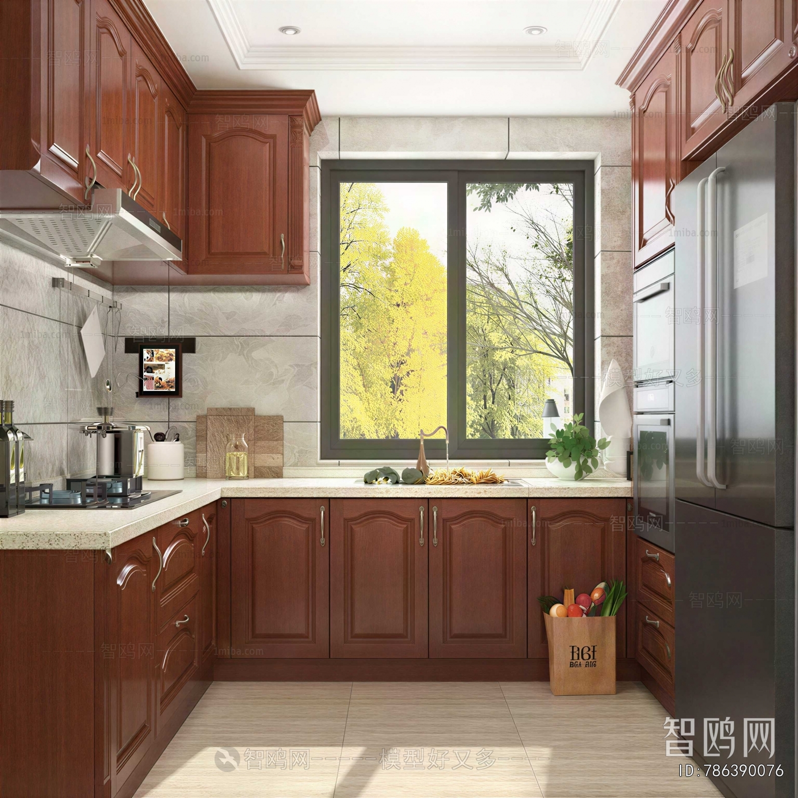 New Chinese Style The Kitchen
