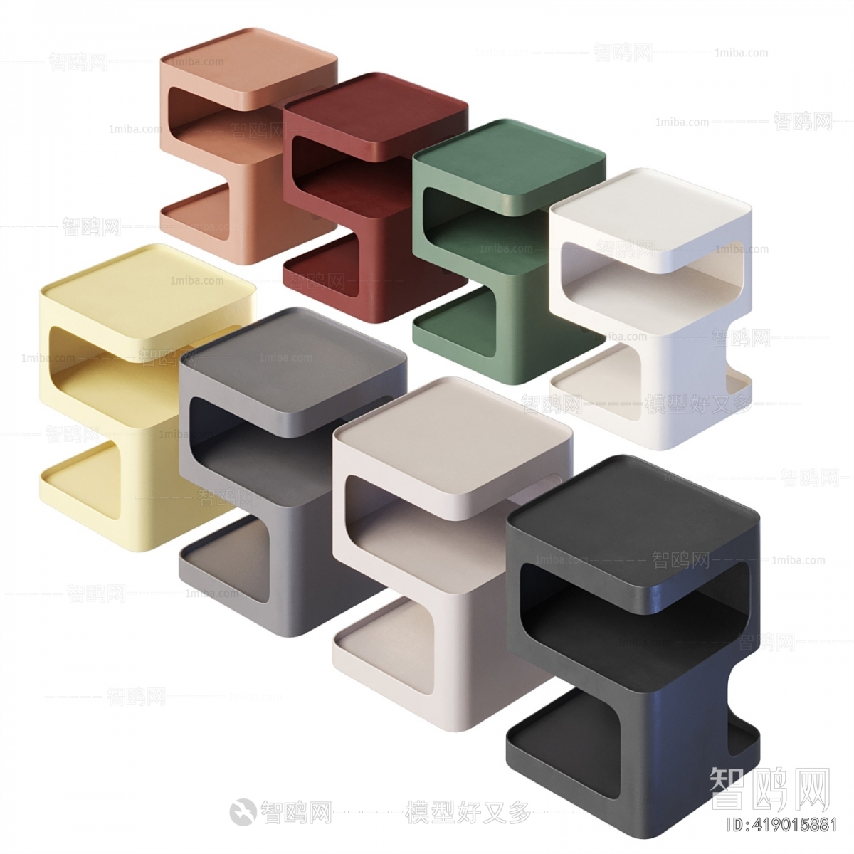 Modern Bedside Cupboard