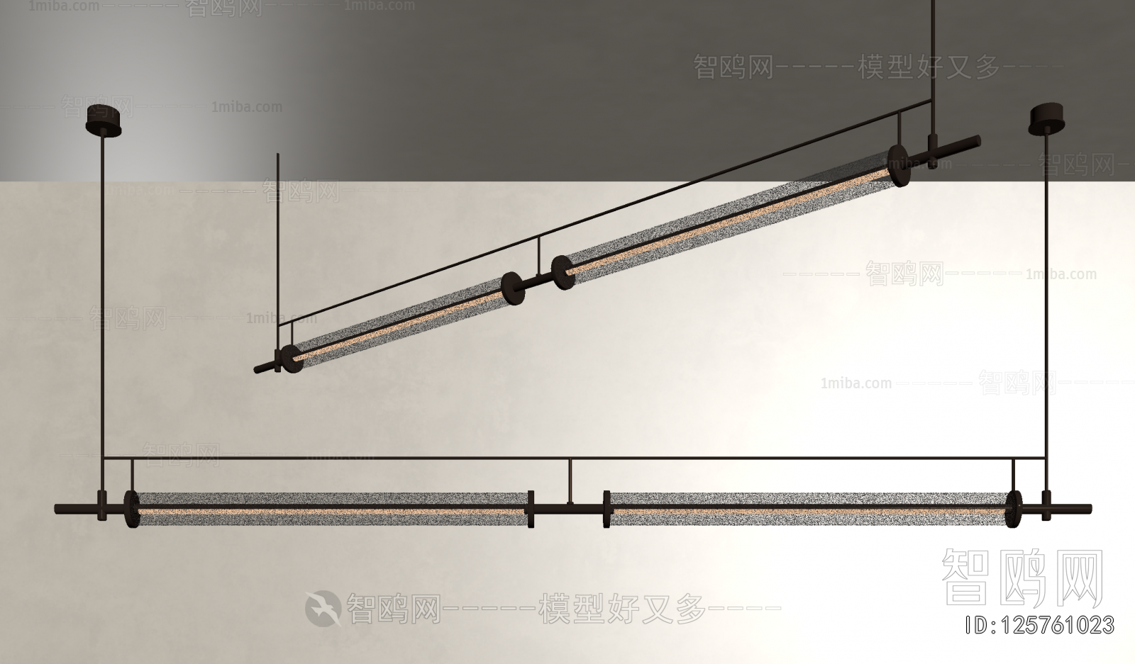 Modern Long Chandelier