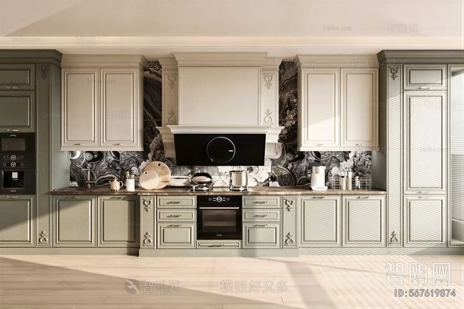 French Style The Kitchen