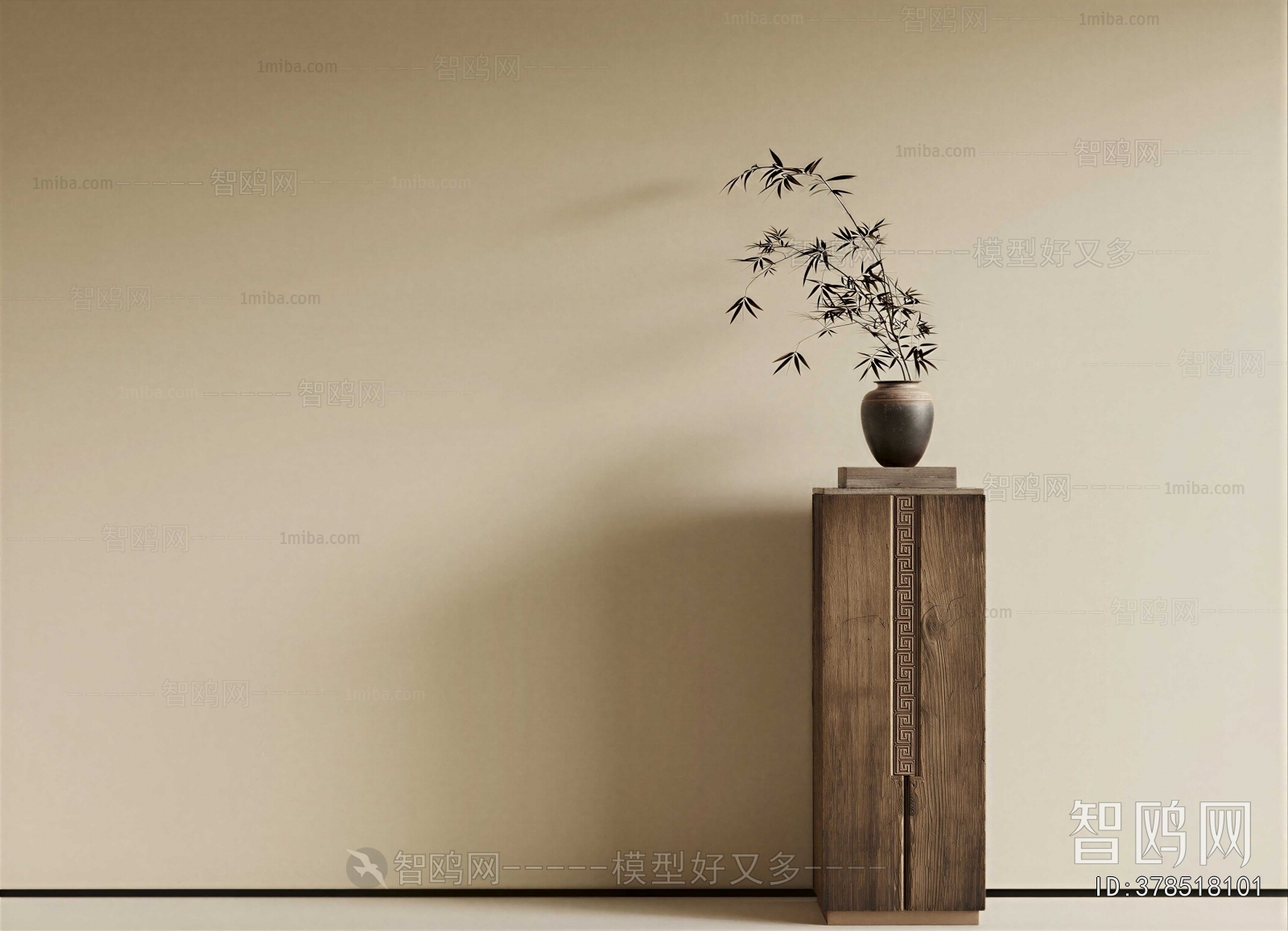 Wabi-sabi Style Dried Branch