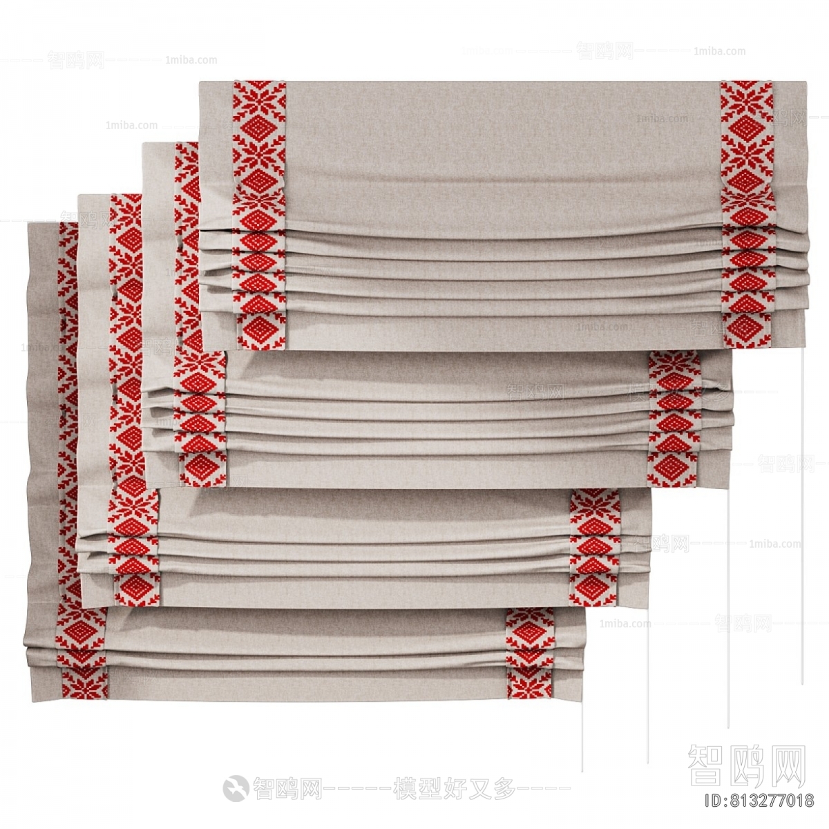 Modern Roman Curtain