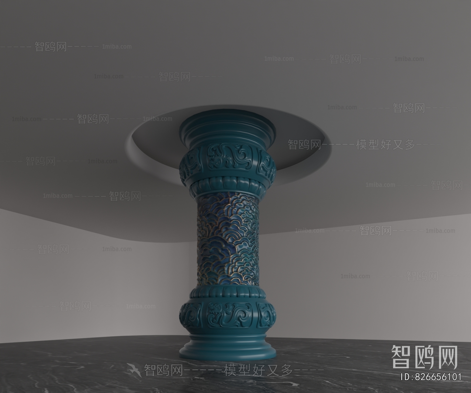 New Chinese Style Column