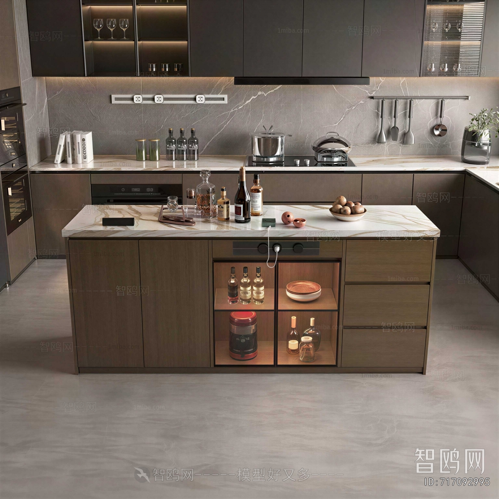 Modern The Kitchen
