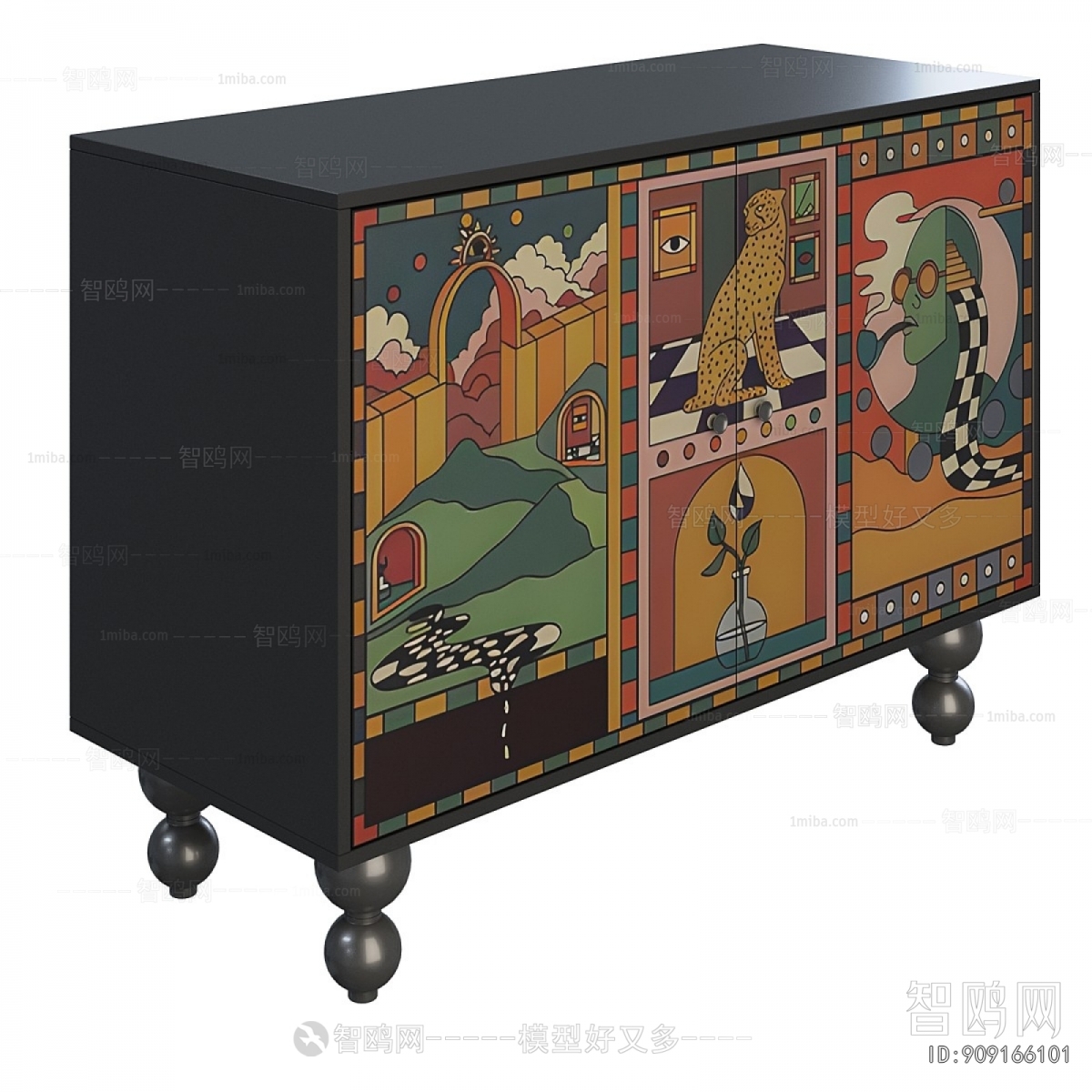 Modern Decorative Cabinet