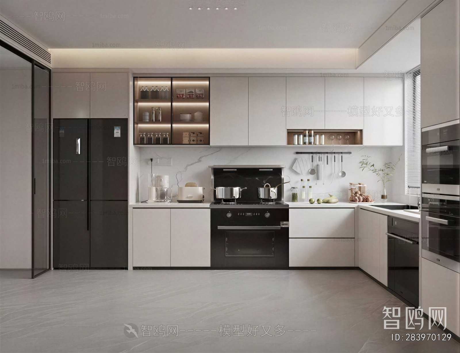 Modern The Kitchen