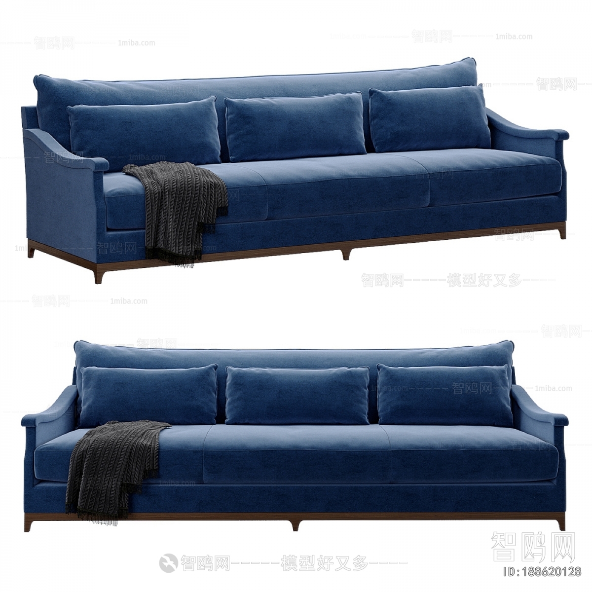 Modern Three-seat Sofa