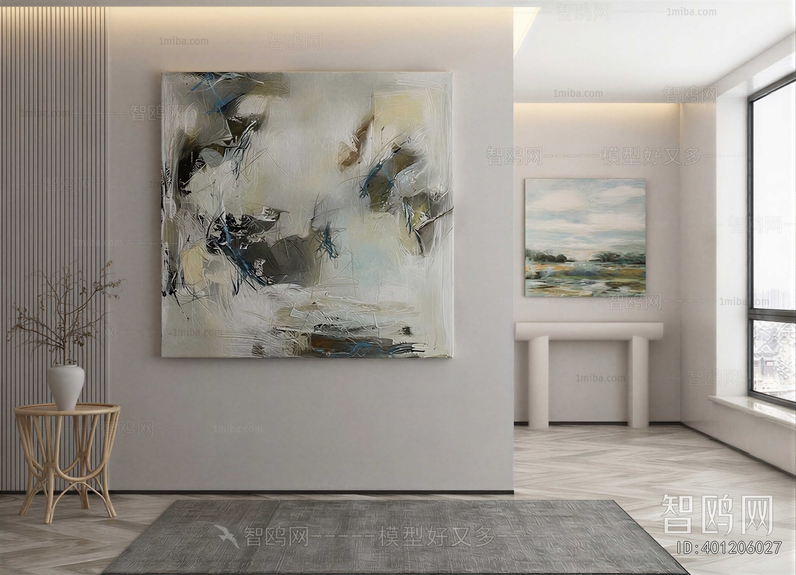 Wabi-sabi Style Painting