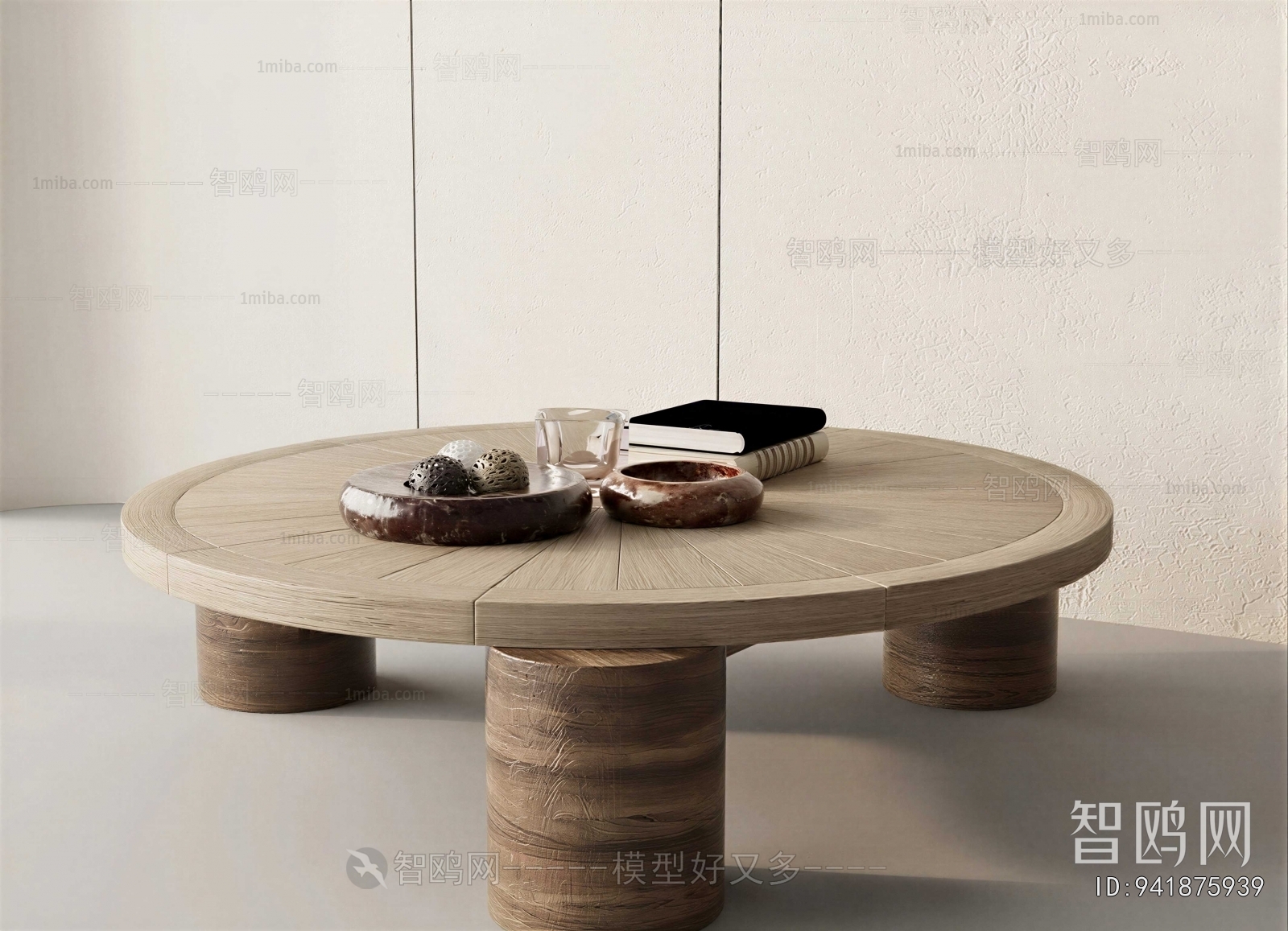 Wabi-sabi Style Coffee Table