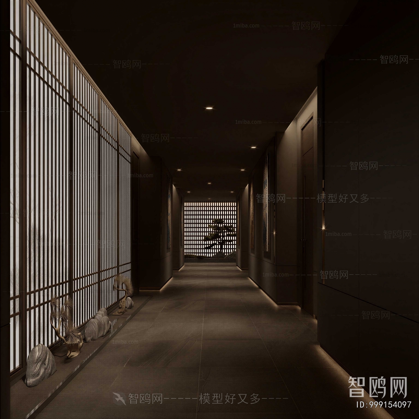 New Chinese Style Corridor