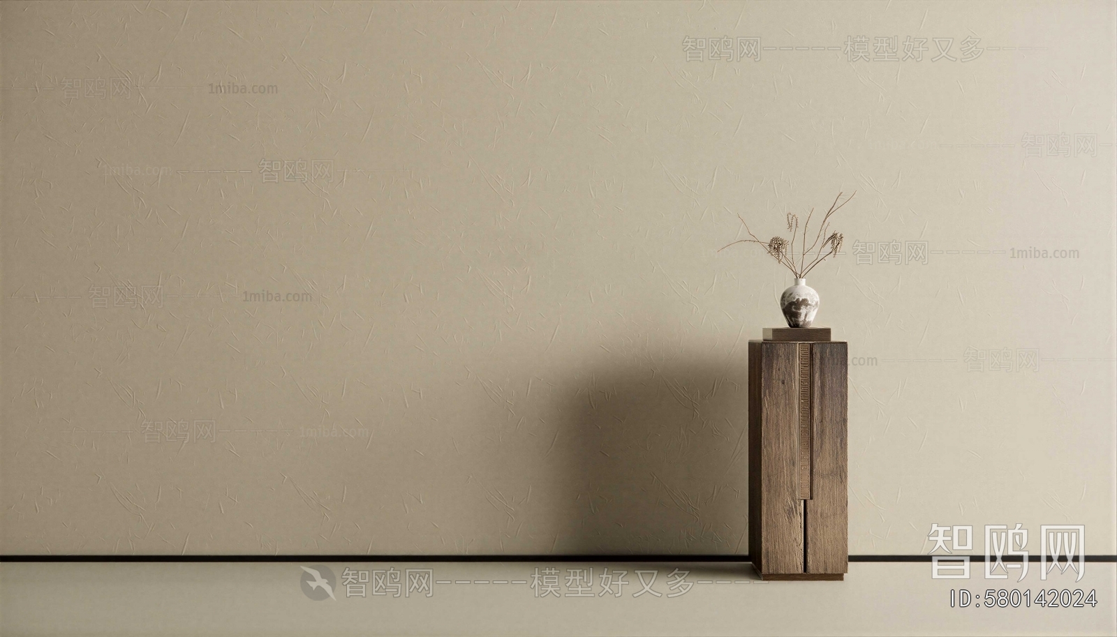 Wabi-sabi Style Dried Branch