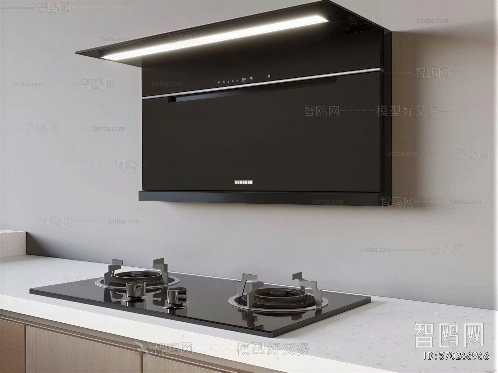 Modern Kitchen Electric Gas Range