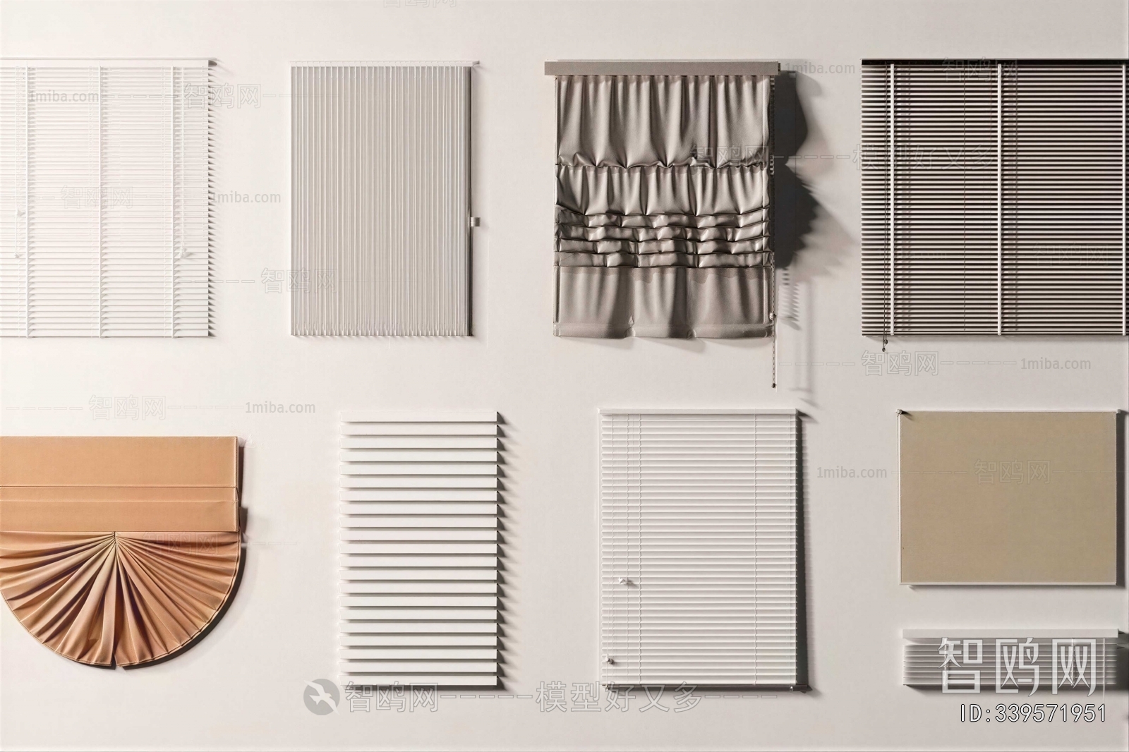 Modern Roman Curtain