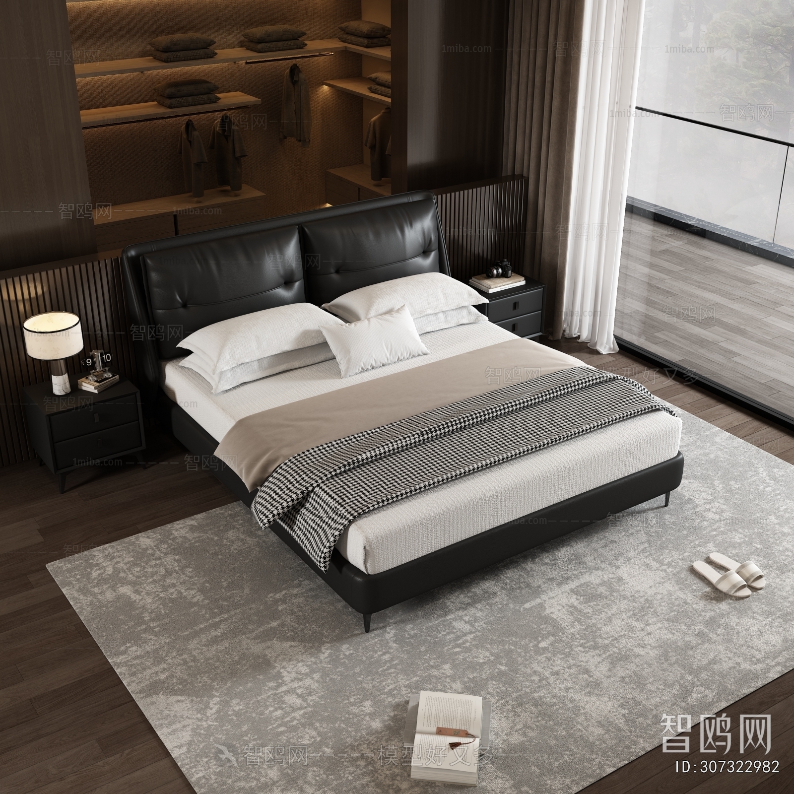 Modern Double Bed