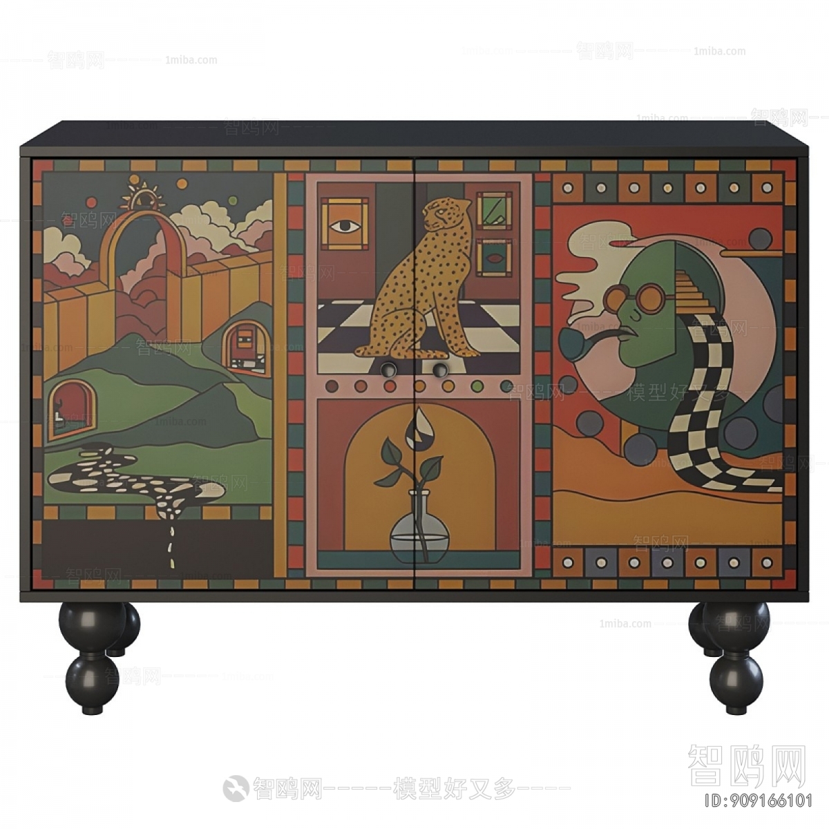 Modern Decorative Cabinet