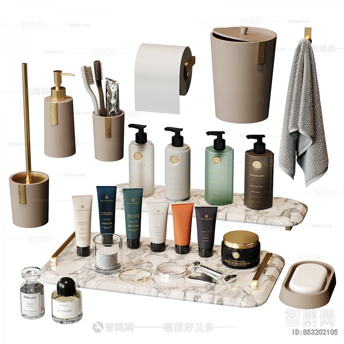 Modern Bathroom Set