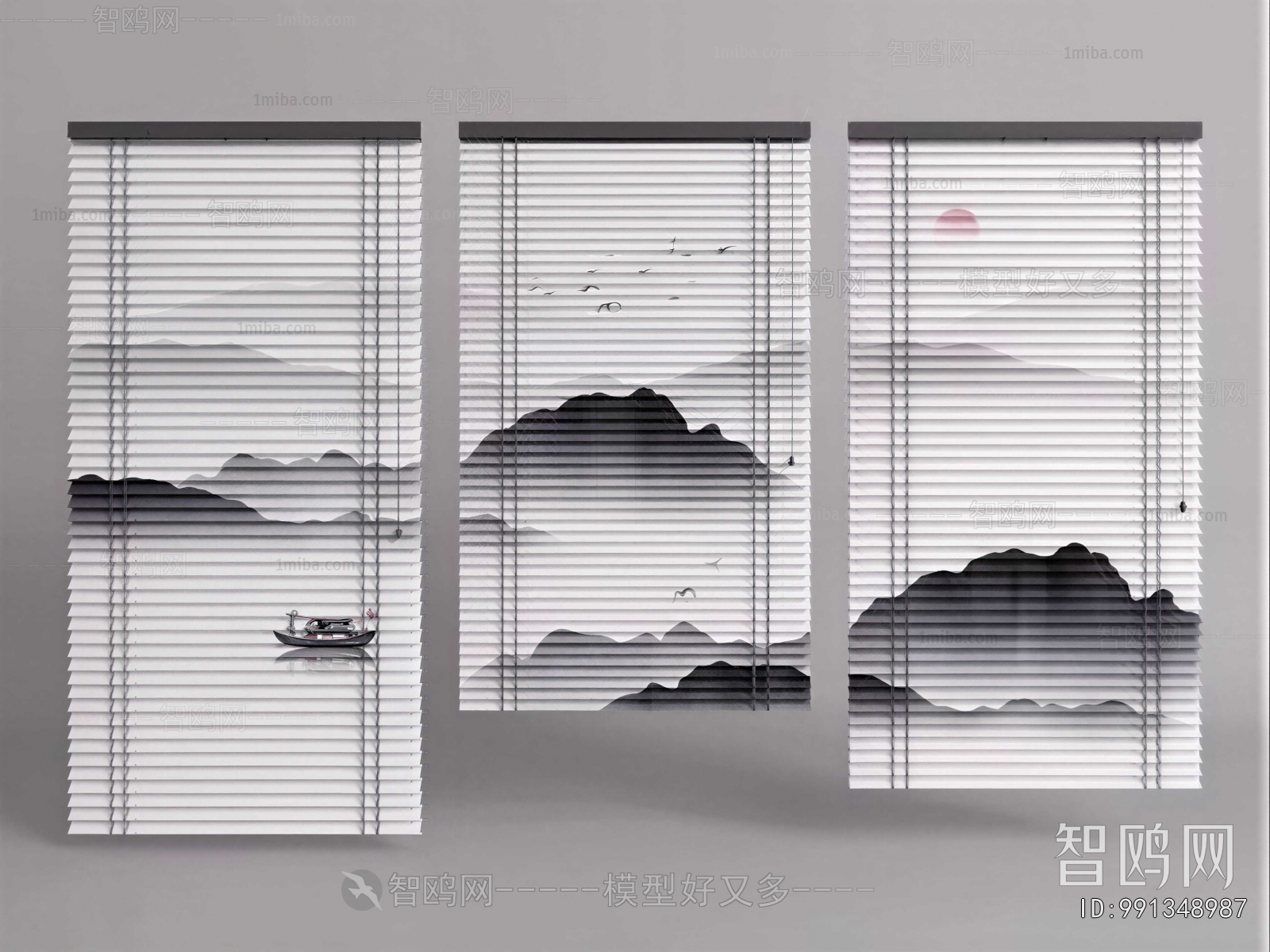 New Chinese Style Venetian Blinds