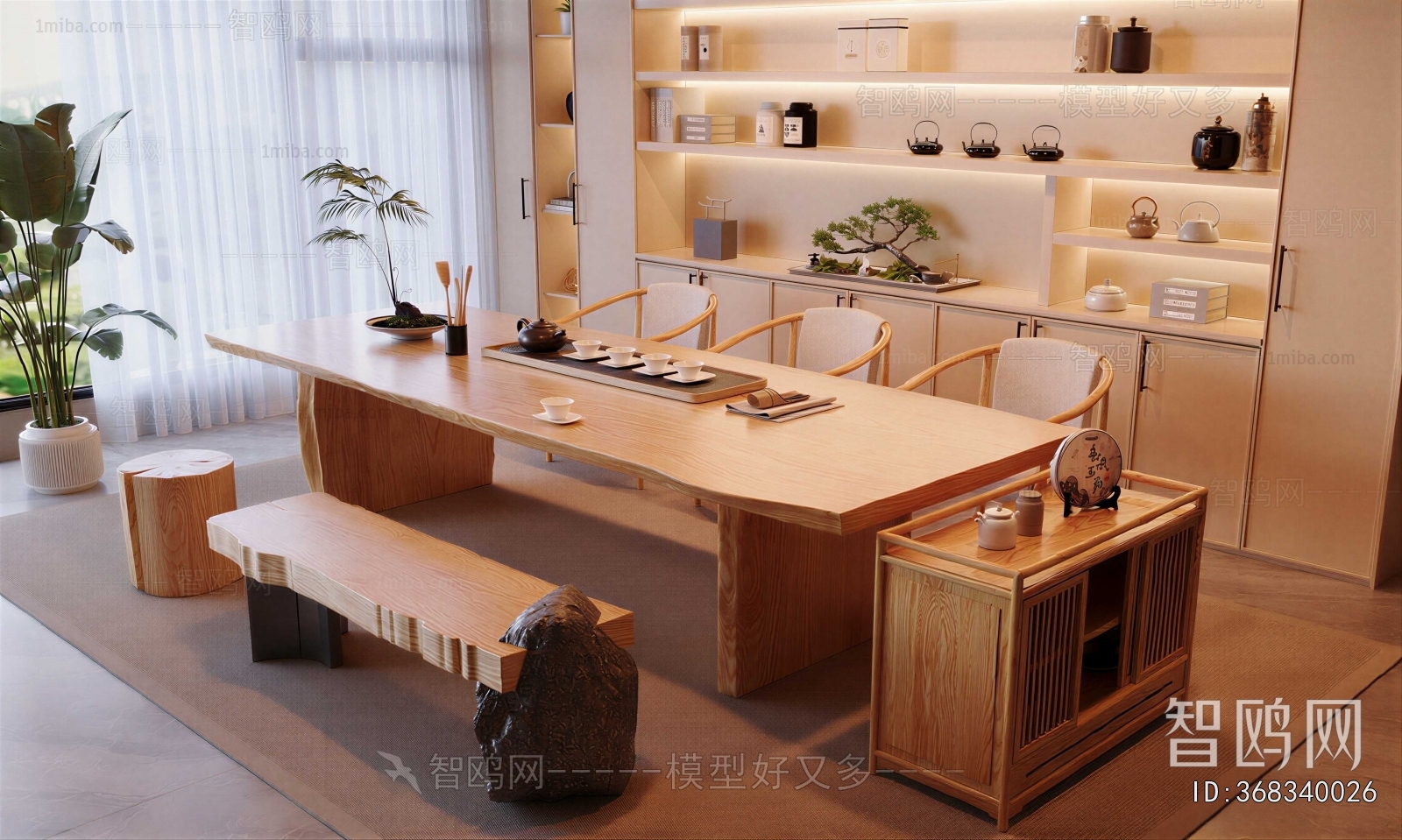 New Chinese Style Tea Tables And Chairs