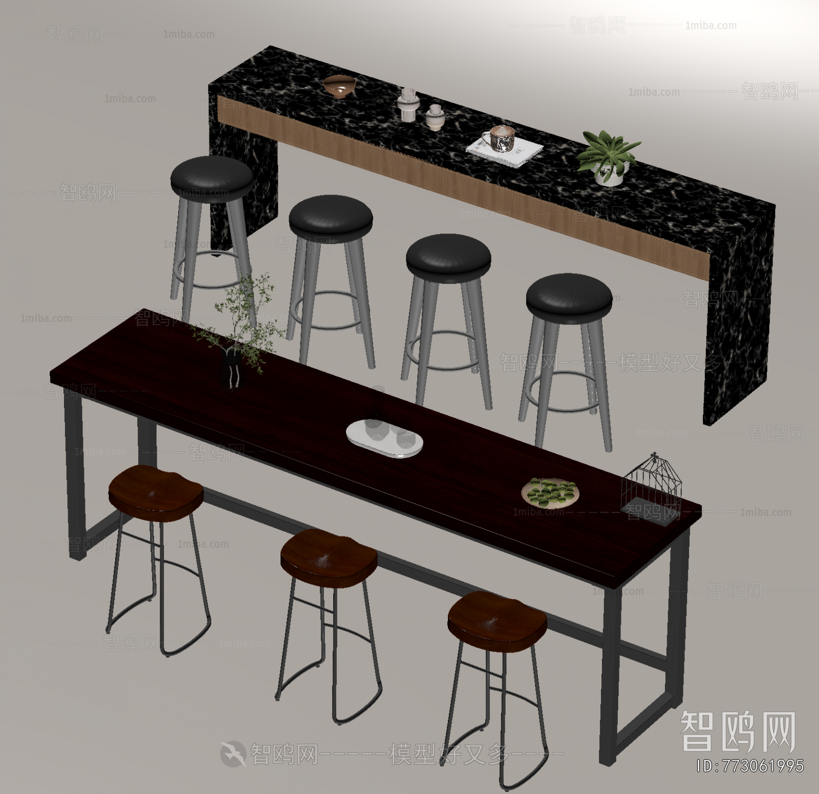 Modern Counter Bar