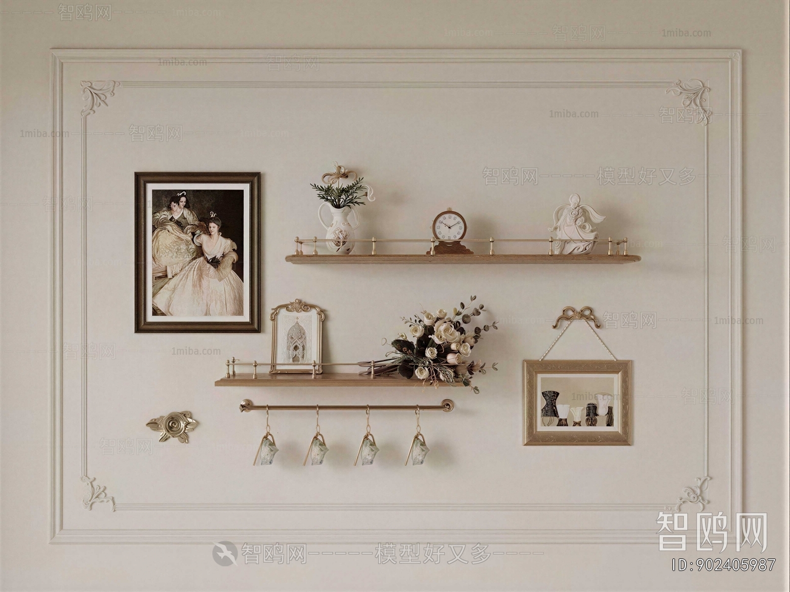 French Style Decorative Set