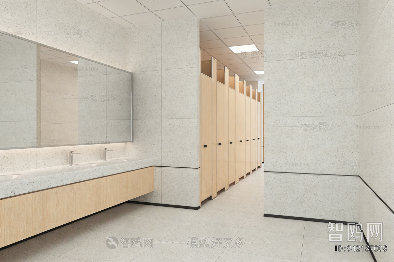 Modern Public Toilet