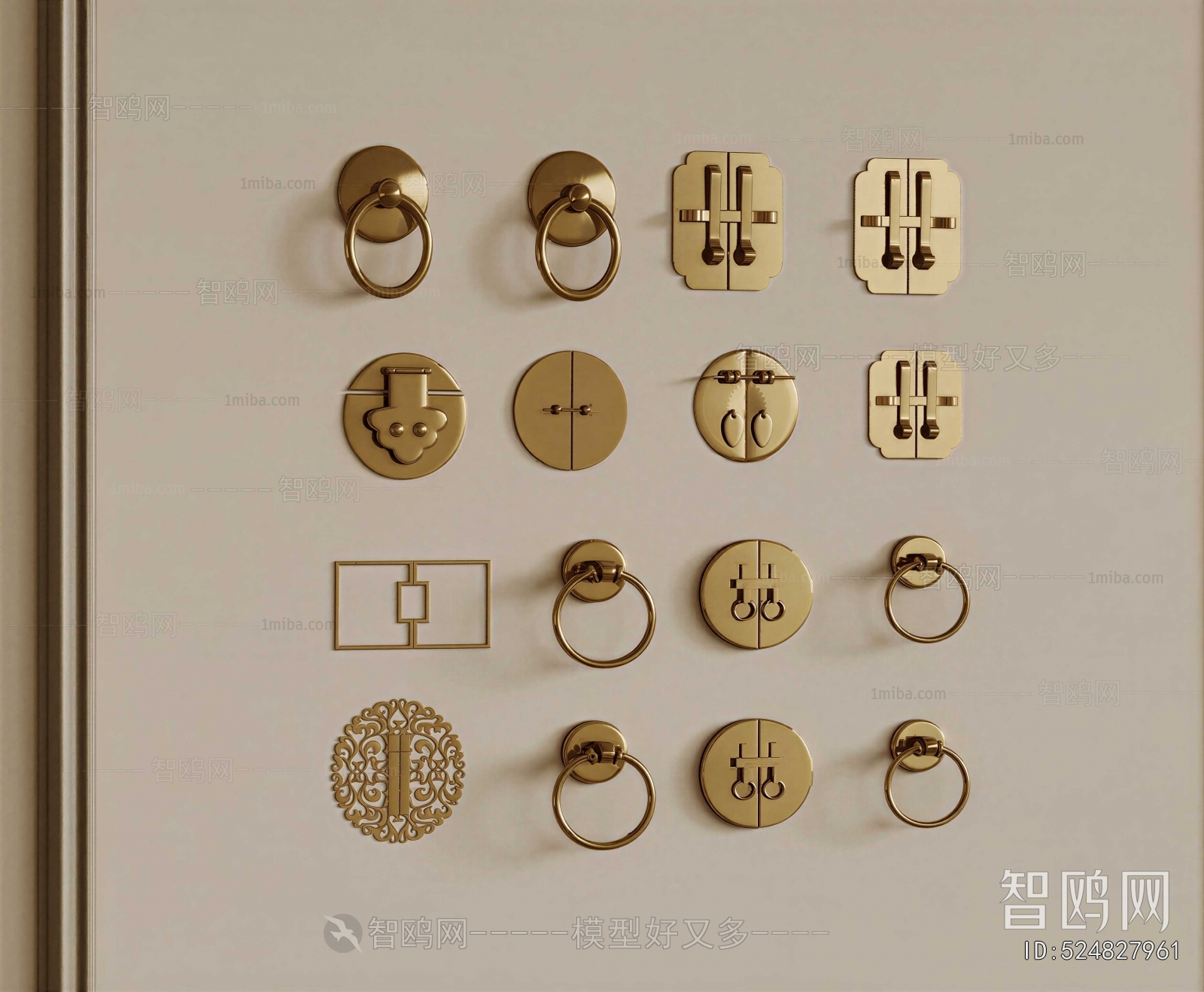 Chinese Style Door Handle