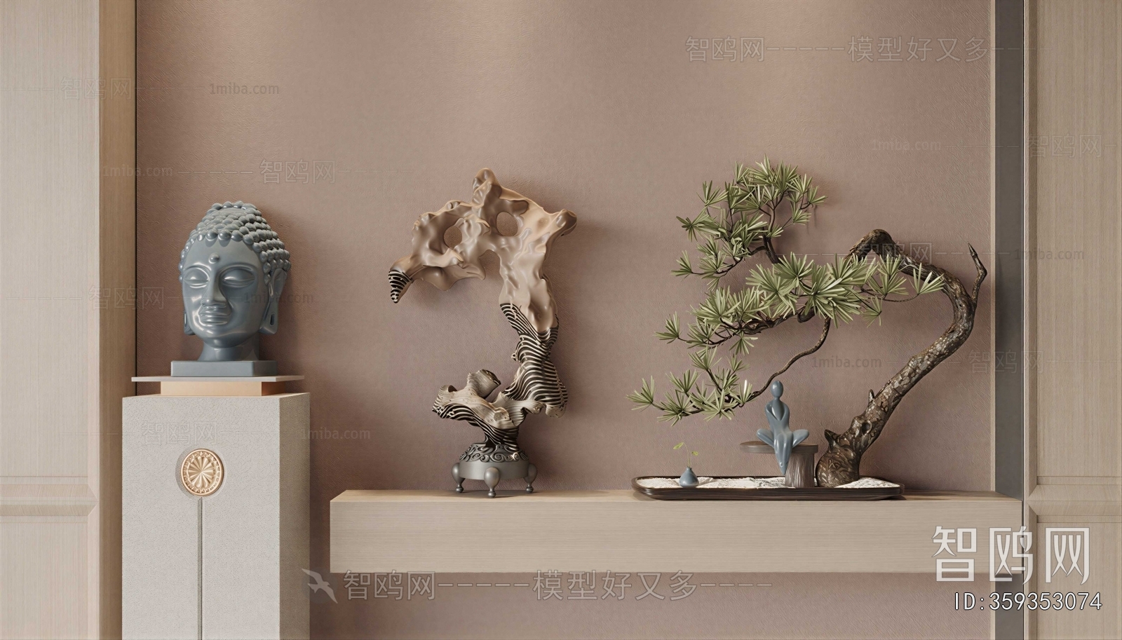 New Chinese Style Sculpture