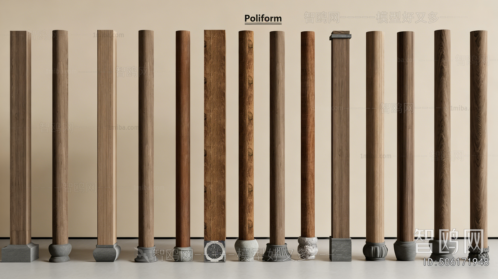 Chinese Style Column