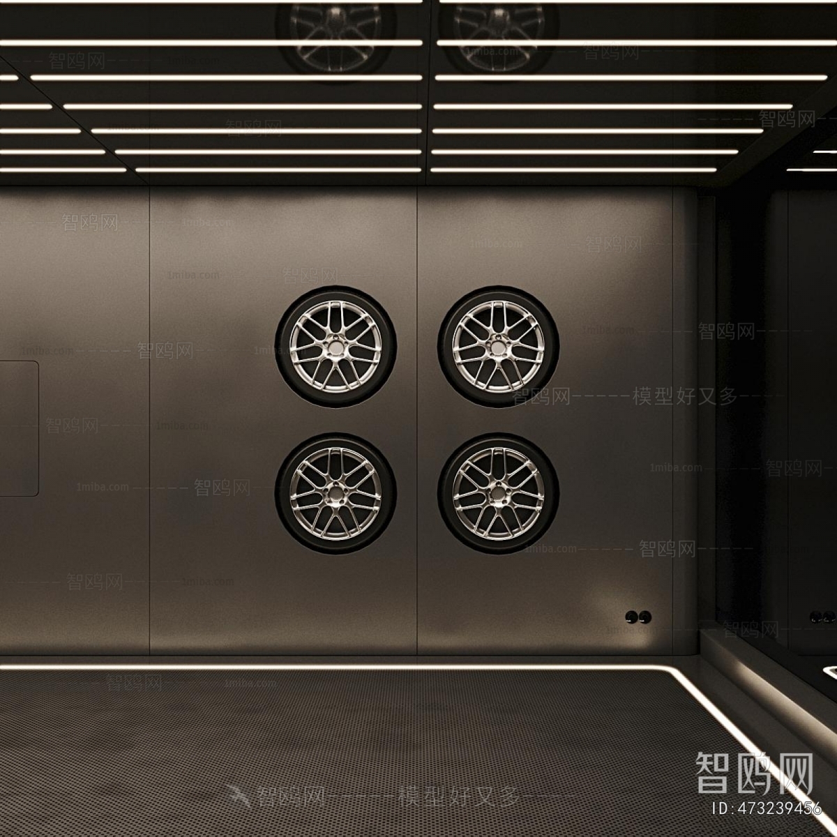 Modern Underground Garage