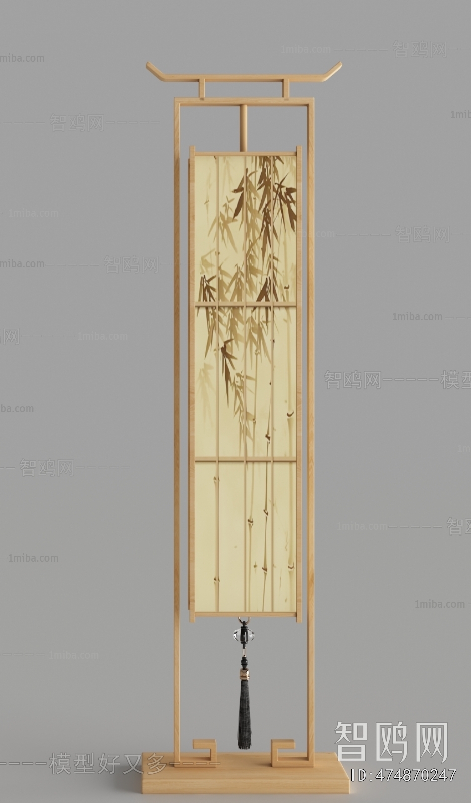 New Chinese Style Floor Lamp