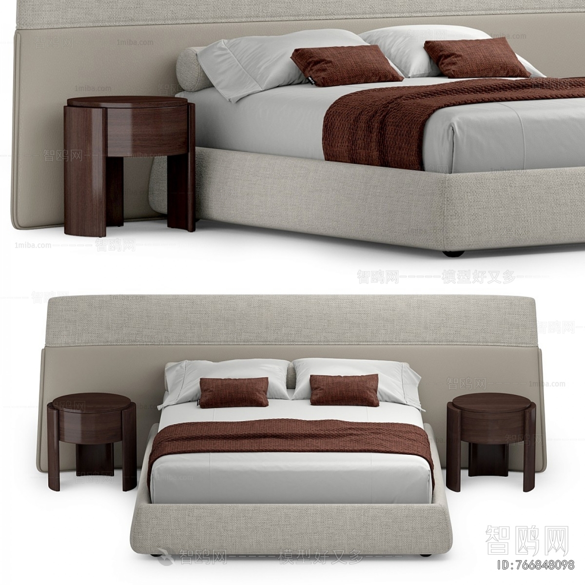 Modern Double Bed