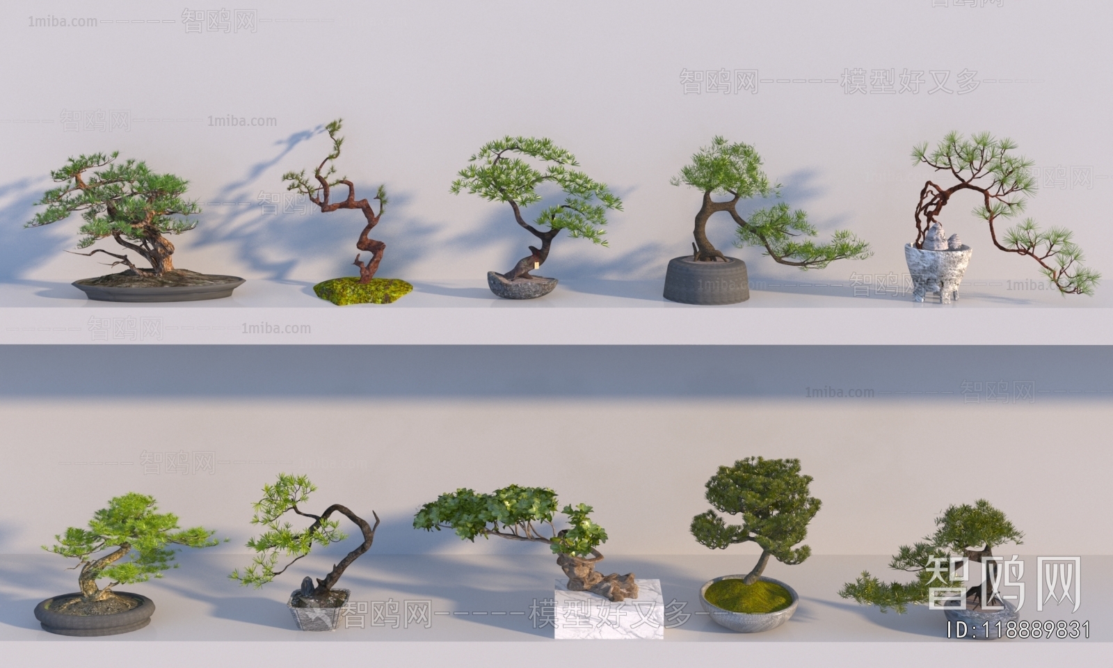 New Chinese Style Bonsai