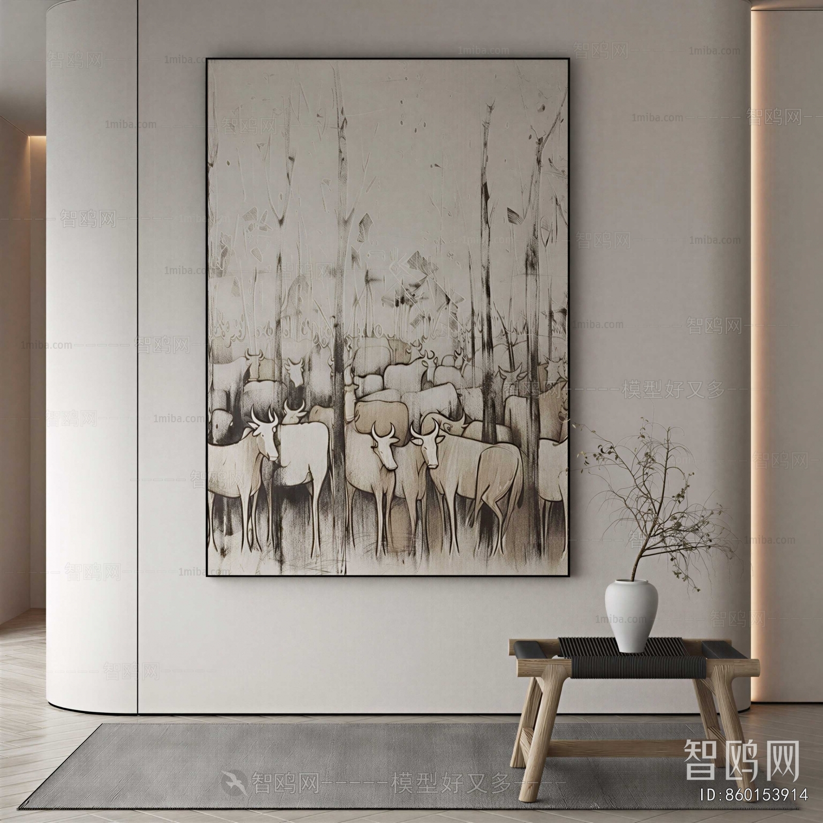 Wabi-sabi Style Painting