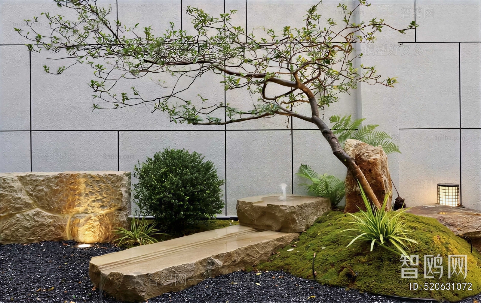 Modern Courtyard/landscape