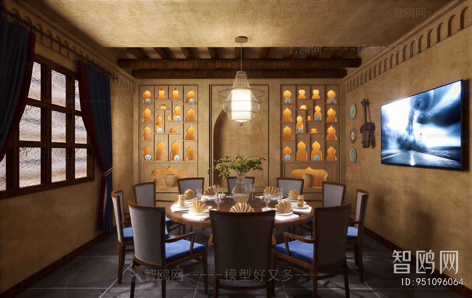 New Chinese Style Restaurant Box