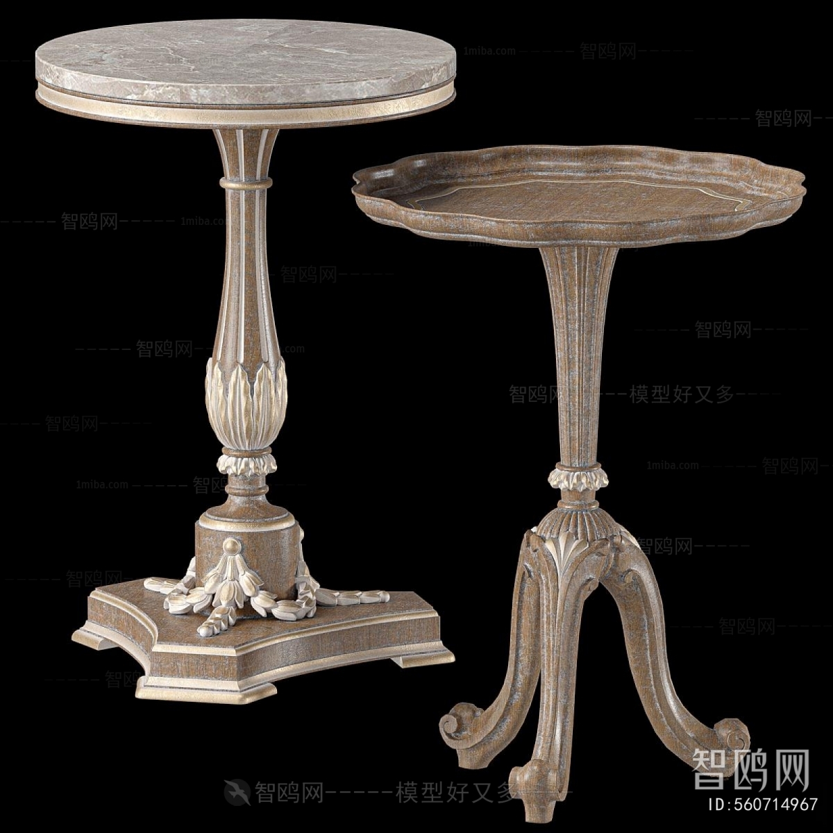 European Style Side Table/corner Table