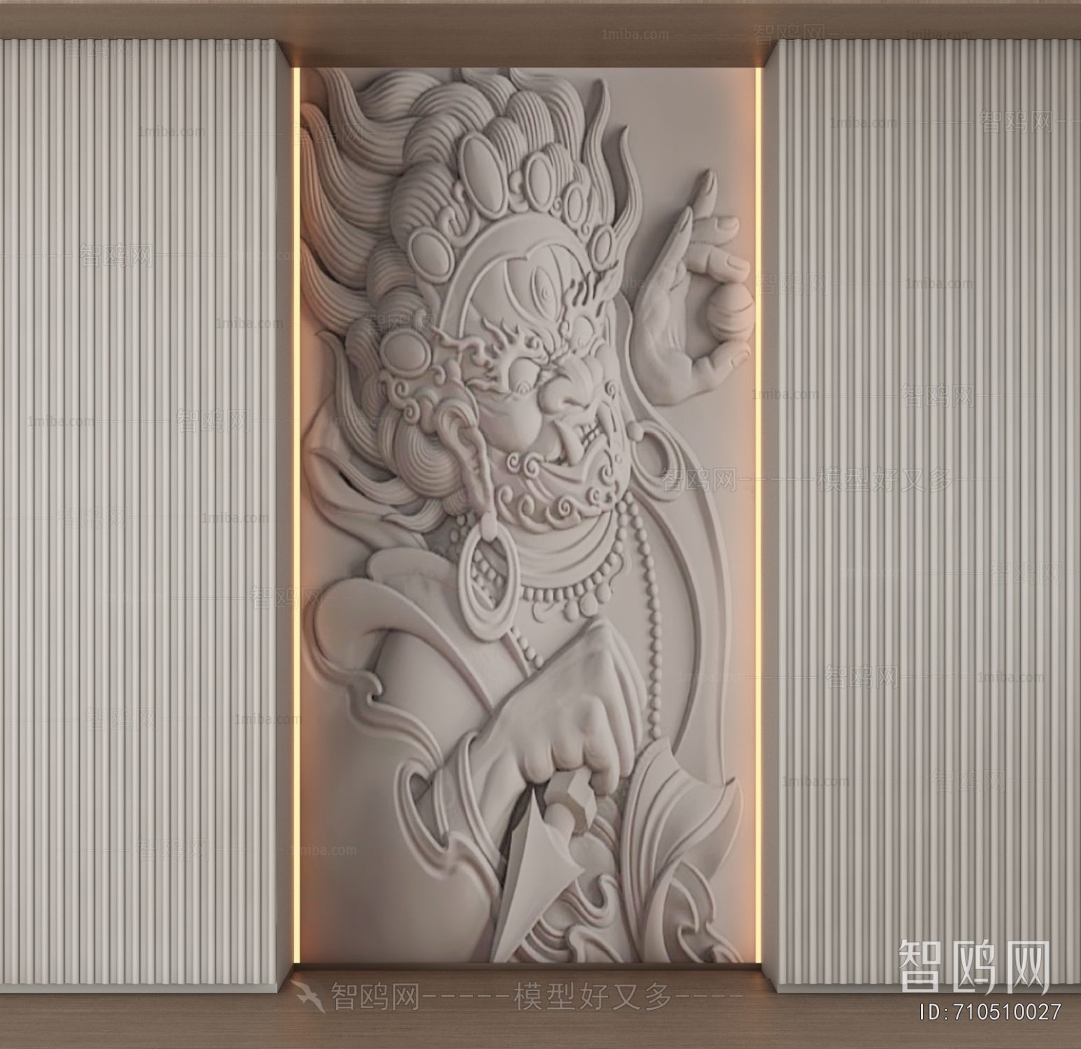 New Chinese Style TV Wall