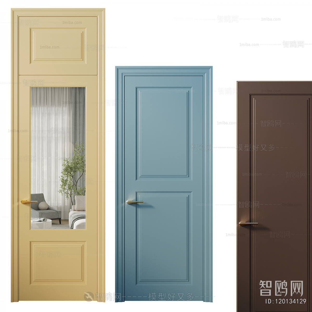Modern Single Door