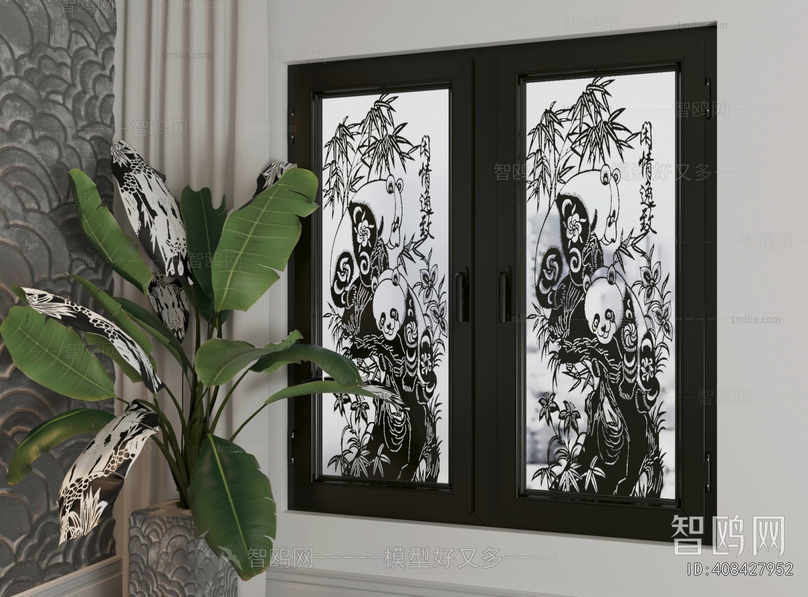 New Chinese Style Window